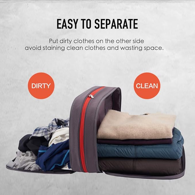 Bee Nesting Waterproof Compression Packing Cubes,Travel Packing organizers for Carry on Luggage,Backpacking, Suitcases