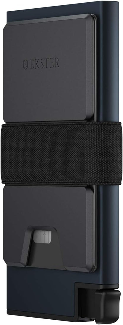 Ekster Aluminum Cardholder Wallet for Men | Metal Wallets with RFID Blocking Layer | Slim & Minimalist Aluminum Wallet with Push Button for Quick Card Access