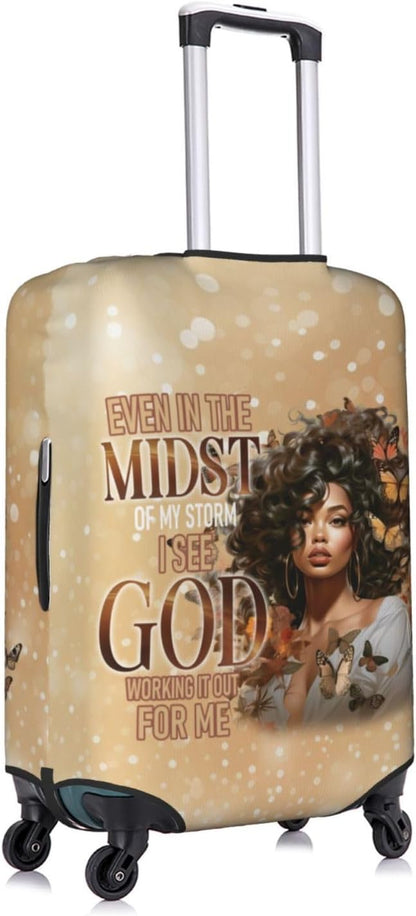 Luggage covers for suitcase luggage cover for Suitcase Washable Suitcase Protector Anti-scratch Suitcase cover Large 4