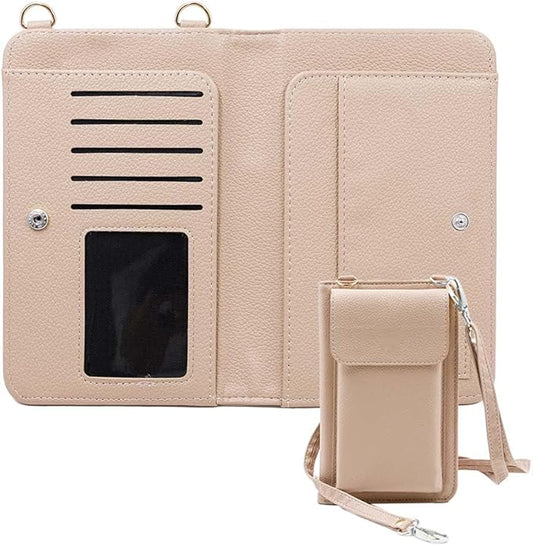 Passport Holder for Travel，Passport Holder & Neck Wallet with RFID Blocking,Hidden Neck Pouch for Travel- Holds Passports, Cards, Tickets, ID, Cash