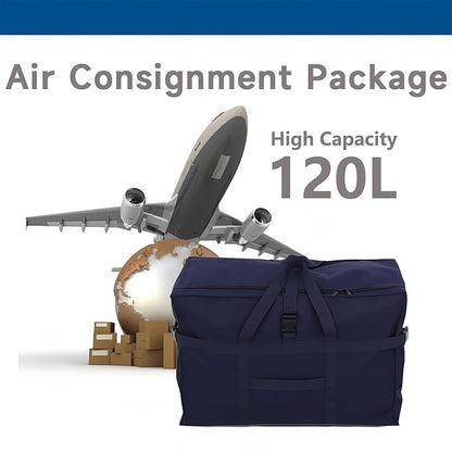 Arxus Large Duffel Bag, Waterproof Carry on Weekend Overnight Storage Bag over Luggage for Airline, Travel, Camping, Moving