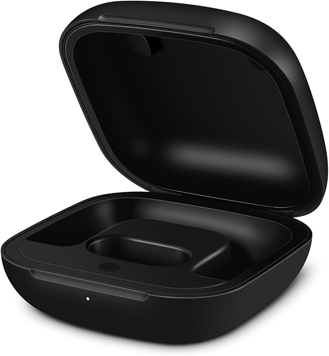 Charging Case Replacement Compatible with Powerbeats Pro - 700mAh Battery Portable Earbuds Charger Case with Bluetooth Pairing Black