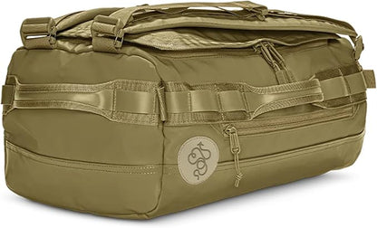 Baboon to the Moon Go-Bag Mini Duffle Bag - Detachable Straps, Small Gym Bag, Travel Duffel Bags for Women and Men, Duffle Bag for Travel, Backpack, Overnight Bag (Crocodile)