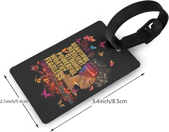 Travel Suitcase Protector African American Girl Elastic Protective Washable Luggage Cover With Concealed Zipper Suitable For 18-32 Inch(S (for 18-21 inch luggage))