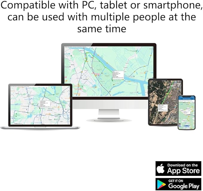 4G GPS Tracker for Vehicle - Magnetic Car Tracking Device with Real-Time Tracking, Anti-Theft Alerts, 6 Months Long Battery Life, Waterproof Tracker for Trucks, Fleet TK905-E Subscription Required