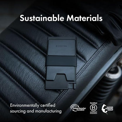 Ekster Aluminum Cardholder Wallet for Men | Metal Wallets with RFID Blocking Layer | Slim & Minimalist Aluminum Wallet with Push Button for Quick Card Access