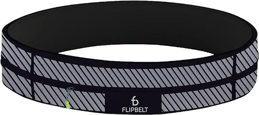 FlipBelt Zipper Running Belt, Waist Pack for Fitness and Running, US Company