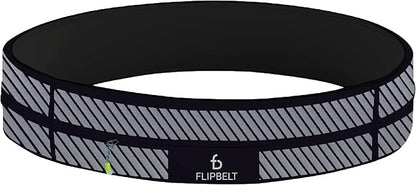 FlipBelt Zipper Running Belt, Waist Pack for Fitness and Running, US Company