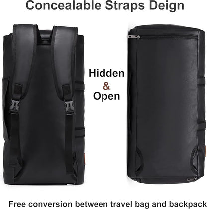 seyfocnia Convertible Travel Garment Bag,Carry on Garment Duffel Bag for Men Women - 2 in 1 Hanging Suitcase Suit Business Travel Bag