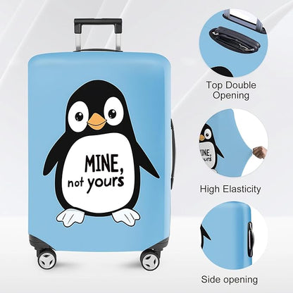 ANNA QUEEN Travel Luggage Cover Suitcase Protector Suitcase Cover Anti-Scratch,Stretchable Bag Cover Washable Durable Polyester