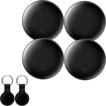 Tracker Tag for Android NOT for iOS or Huawei, Tags-4 Pack, Bluetooth Tracker Item Finder for Key, Smart Tracking Tag for Google Find Hub App Finder for Backpack Purse Keys Luggage
