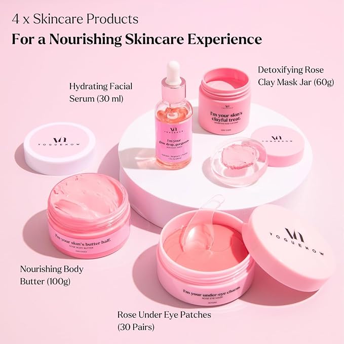 Spa Gifts for Women - Premium Self Care Spa Kit With Bath, Skin Care Sets & Self Care Items - Ultimate Pampering Set - Christmas Gifts for Women - Birthday Gifts- Spa Gift Baskets (Pack of 8)