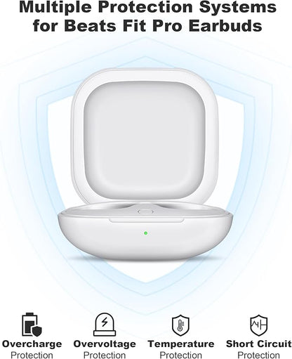 Charging Case Replacement for Fit Pro – Wireless Charger Case with Bluetooth Pairing Button, 700mAh Battery, Earbuds Not Included