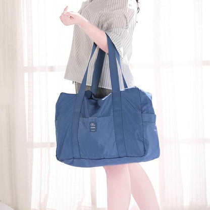 VanFn Foldable Travel Duffel Bag, Sports Duffels Gym Bag, Rainproof Nylon Totes, Sports Shoulder Handbag, Lightweight Duffle Bags For Women & Men, Outdoor Weekend Bag, P.Travel Series