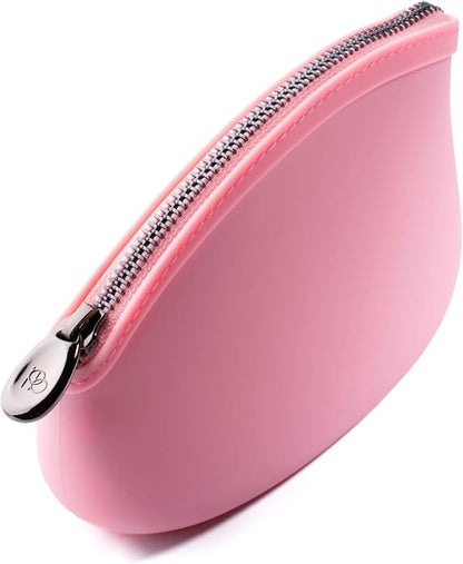 Small Makeup Bag by Pudinbag | The Premium Silicone Purse Bag | Vegan Hygenic Eco-friendly | Water and Heat Resistant