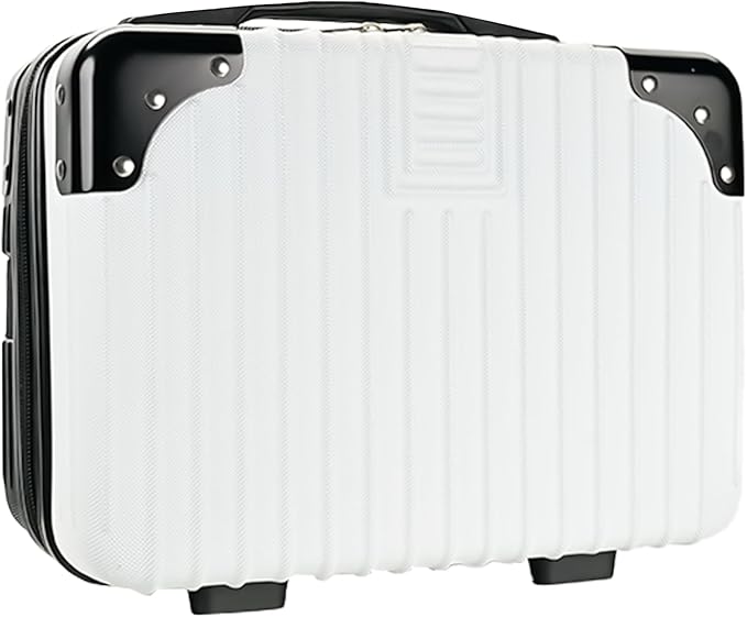 14inch Hard Shell Cosmetic Organizer Travel Train Hand Luggage Small Portable Carrying Suitcase Makeup Case Bag for Women Toiletry