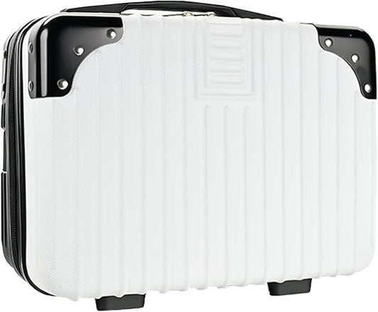 14inch Hard Shell Cosmetic Organizer Travel Train Hand Luggage Small Portable Carrying Suitcase Makeup Case Bag for Women Toiletry