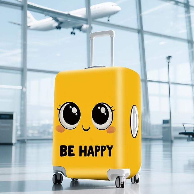 ANNA QUEEN Travel Luggage Cover Suitcase Protector Suitcase Cover Anti-Scratch,Stretchable Luggage Travel Bag Cover Washable