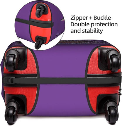 Travel Suitcase Protector African American Girl Elastic Protective Washable Luggage Cover With Concealed Zipper Suitable For 18-32 Inch(XL (for 29-32 inch luggage))