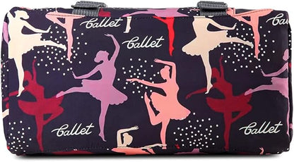 Small/Large Dance Duffle Bag For Girls Sport Gym Bags For Women Yoga Bag (Colorful, Large)