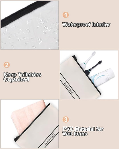 9 Set Packing Cubes Luggage Packing Organizers for Travel Accessories Space Saving Travel Bags for Carry On, Lightweight Mesh Zipper, Clothes, Shoes, Laundry and Shoe Bag, Suitcases (Cream)