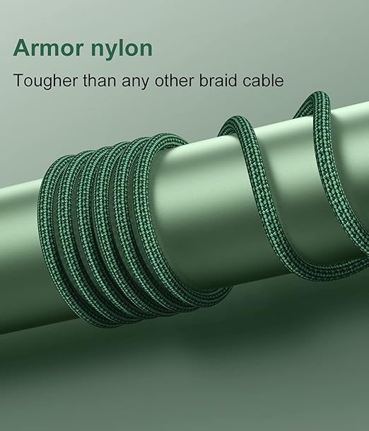 PRAKIE USB C to Lightning Cable 6FT 2Pack USB-C Fast Charger Cable Mfi Certified Type C to Lightning Cord USBC for iPhone 13 12 11 Pro Max Mini X XS XR 8 Plus 10 SE iPad 8th (Green)