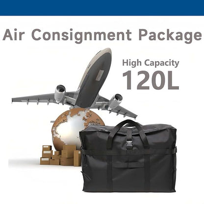 Arxus Large Duffel Bag, Waterproof Carry on Weekend Overnight Storage Bag over Luggage for Airline, Travel, Camping, Moving