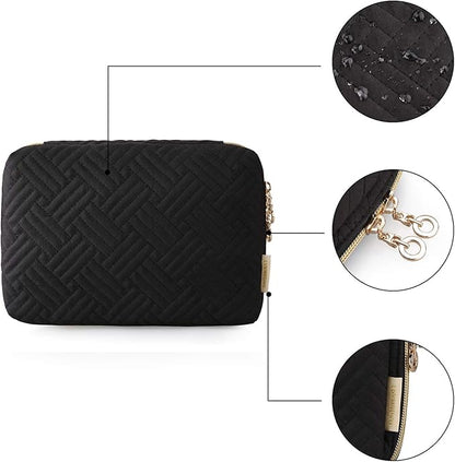 BAGSMART Electronics Organizer Case, Cord & Cable Organizer, Tech Travel Essentials, Women's Black Accessory