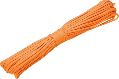 uxcell 4mm Nylon Rope, 10ft Portable Clothesline for Luggage and Backpack Tie Downs, Hanging Clothes, Swings, Camping and Mountaineering Tie Downs, Orange