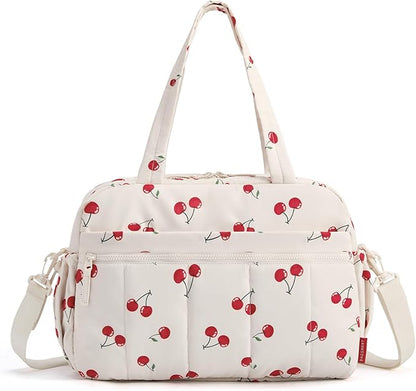 BAGSMART Gym Bag for Women, Duffle Bag for Travel with Wet Pocket, Lightweight Carry on Weekender Duffel, Water Resistant