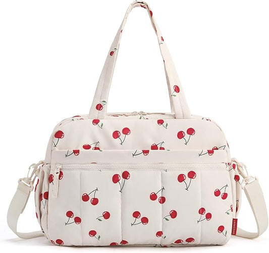 BAGSMART Gym Bag for Women, Duffle Bag for Travel with Wet Pocket, Lightweight Carry on Weekender Duffel, Water Resistant