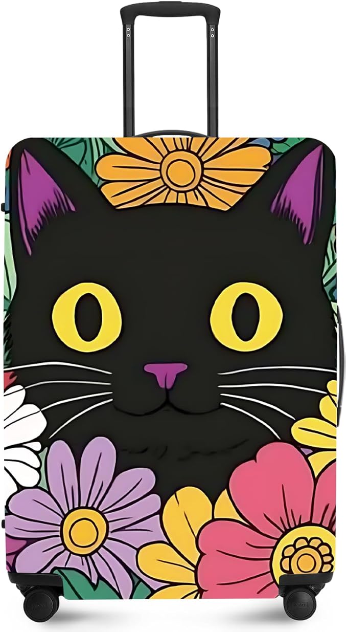 ANNA QUEEN Travel Luggage Cover Suitcase Protector Suitcase Cover Anti-Scratch,Stretchable Bag Cover Washable Durable Polyester