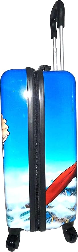 Fast Forward Superman Kids Luggage 20” Hard-Side Carry-On Spinner Luggage