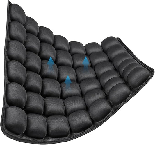 Nasheed Inflatable Airplane Seat Cushion for Travel, Suitable, Portable Inflatable 3D Air Cell Seat Cushions for Airplanes, Office Chairs, Wheelchairs, Cars, Stadiums