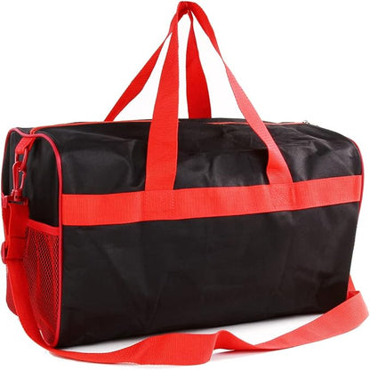 Personalized Kids 18 Inch Duffel Bag for Sports, Travel and Sleepover - Christmas