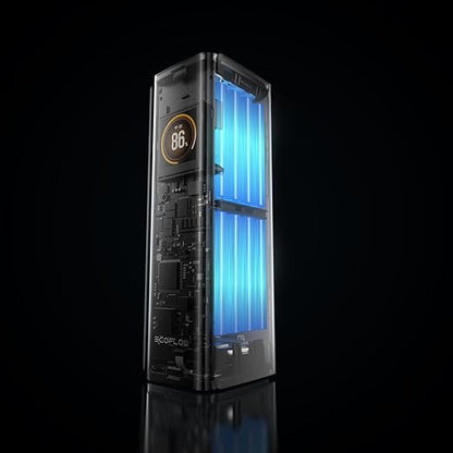 EF ECOFLOW Rapid Pro Power Bank (27650mAh, 300W Max Output, 140W Built-in Cable), 4-Port Portable Charger, TSA-Approved, Up to 320W Recharge, Compatible with MacBook, iPhone 17/16/15, Galaxy, Laptop