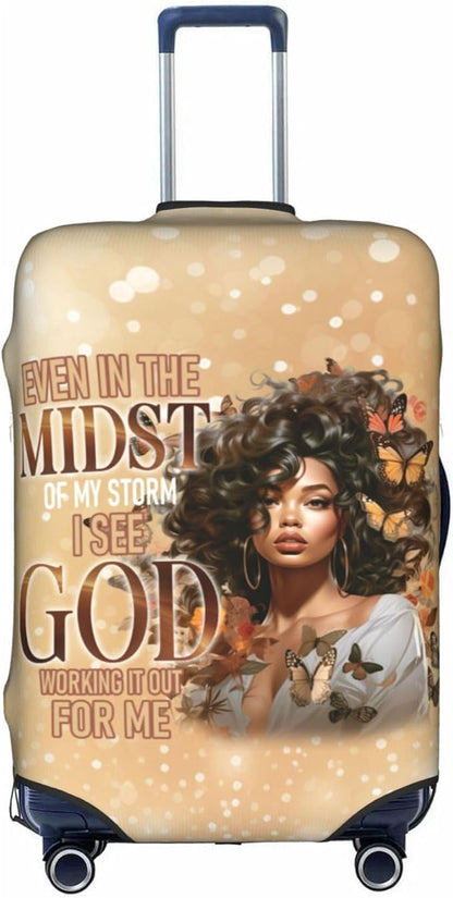 Luggage covers for suitcase luggage cover for Suitcase Washable Suitcase Protector Anti-scratch Suitcase cover Large 4