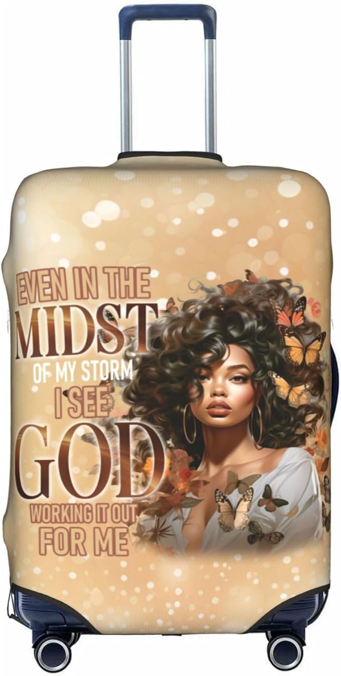 Suitcase Protector Cover - TSA Approved Luggage Cover - Washable, Anti-scratch - Small