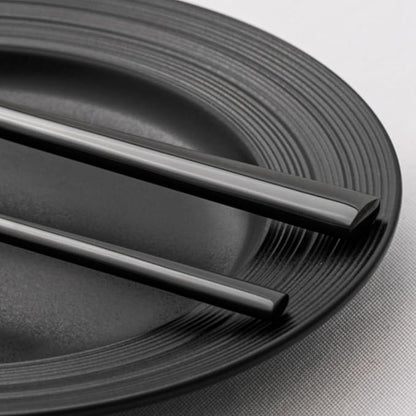 KINGSTONE Black Silverware Set, 20-Piece Forged Flatware Set Cutlery Set Premium Stainless Steel, Service for 4, for Kitchen, Home, Wedding, Party, Mirror Polished and Dishwasher Safe