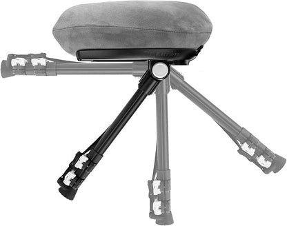 Neck Pillow for Traveling, Luxury Travel Neck Pillow for Airplane 100% Pure Memory Foam Adjustable Travel Pillow for Flight Sleep, Portable Plane Accessories, Light Grey