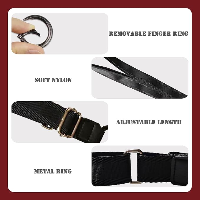 Passport Holder with Lanyard Around the Neck to Prevent Loss and Theft, Rfid Passport Holder for Travel, Passport Cover, Wallet & Case for Men and Women (With Adjustable Lanyard)