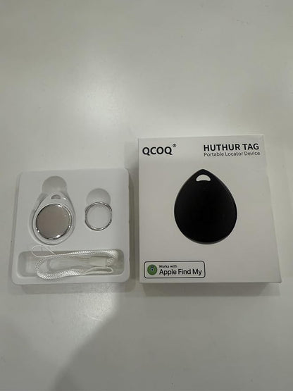 Tracker Tags-16 Pack, 5.3 Bluetooth Tracker Work with Apple Find My (iOS Only), 100dB Sound Finder, Smart Tags with Keychain/Lanyard, Item Finder for Luggage/Key/Suitcase, Replaceable Battery.