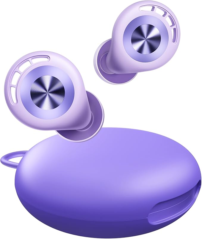 Ear Plugs for Sleeping Noise Cancelling 50dB Concert Earplugs for Noise Reduction Reusable Soft Silicone Ear Plugs for Snoring Shooting Work Motorcycle Airplane Musician with 7 Eartips Case Blue