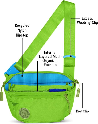 Baboon to the Moon Full Size Fanny Pack 3L – Womens Crossbody, Belt Bag for Women, Fanny Pack for Men, Crossbody Bags for Women Travel, Waist Bags