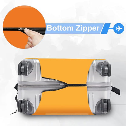 ANNA QUEEN Funny Cut panda Travel Luggage Cover Suitcase Protector Suitcase Cover Anti-Scratch,Stretchable Fit for 18-32Inch Luggage,Travel Bag Cover Washable L(fits 26-28Inch suitcase)