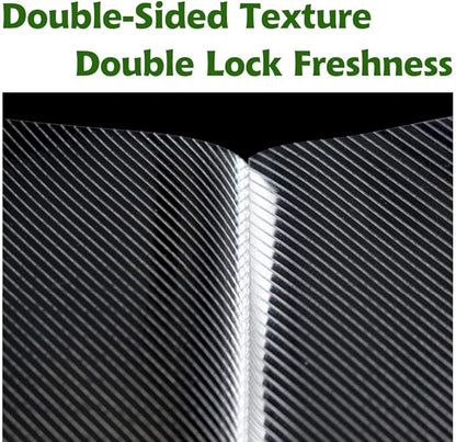 MEGAWISE Vacuum Sealer Bags (8''x 12''-110pcs) for Food Freshness Preservation, BPA Free Vacuum Storage Bags for Food or Sous Vide, Seal a Meal,Double-Sided Texture, Double Lock Freshness (110 count)