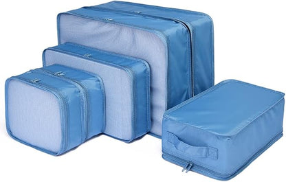JJ POWER Travel Packing Cubes, Luggage Organizers with Shoe Bag
