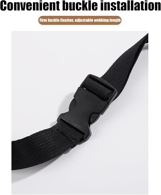 Foot Hammock Carseat, Portable Foot Sling for Car and Airplane Travel, Adjustable Foots Rest for Comfortable Travels, Home, Office, Kids