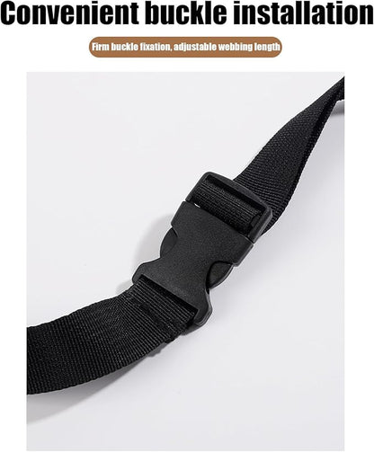 Foot Hammock Carseat, Portable Foot Sling for Car and Airplane Travel, Adjustable Foots Rest for Comfortable Travels, Home, Office, Kids