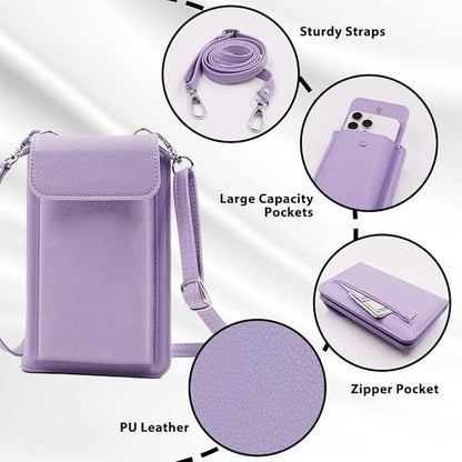 Passport Holder for Travel，Passport Holder & Neck Wallet with RFID Blocking,Hidden Neck Pouch for Travel- Holds Passports, Cards, Tickets, ID, Cash